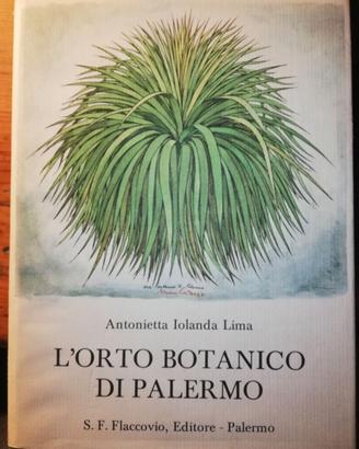 Libro l'orto botanico di Palermo Lima 1978