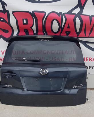 TOYOTA RAV 4 TERZA 3 SERIE PORTELLONE POSTERIORE
