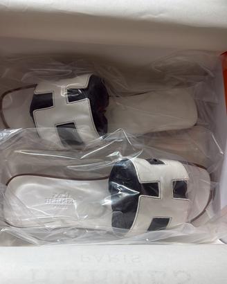 Sandali Oran Hermès bianchi