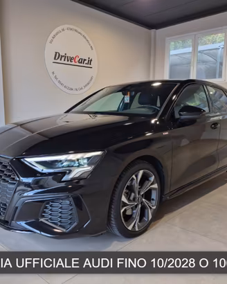 Audi A3 SPB 2.0 TDI S LINE S-TRONIC PELLE LED C.18