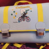 cartella scuola vintage