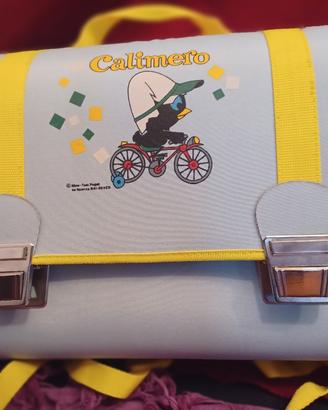 cartella scuola vintage