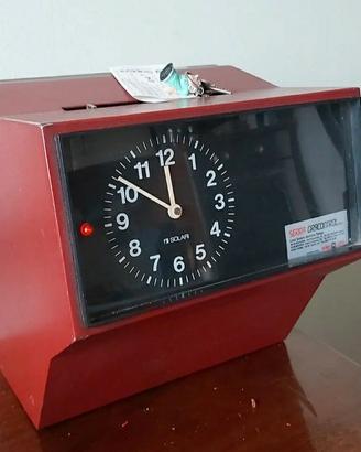Orologio marcatempo Solari anni 70,