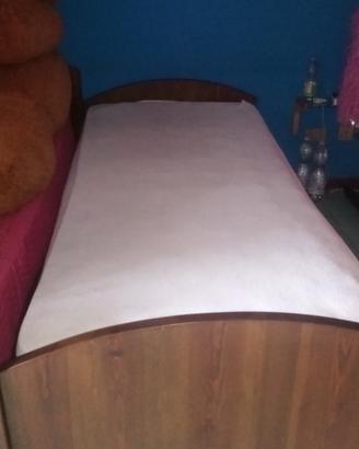Letto singolo legno di pino 