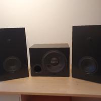 Casse audio DIY con amplificatori