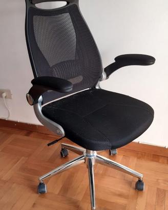 Sedia ergonomica da ufficio girevole