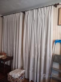 tenda da salotto ricamata