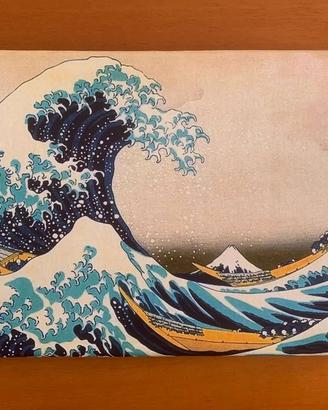 Quadro “La grande onda” di Hokusai