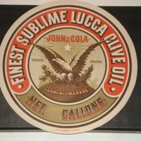 etichetta manifesto di cola antica termini imerese