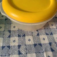 Ciotola porta pranzo con coperchio giallo ikea