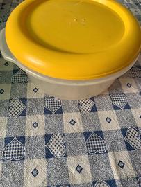 Ciotola porta pranzo con coperchio giallo ikea