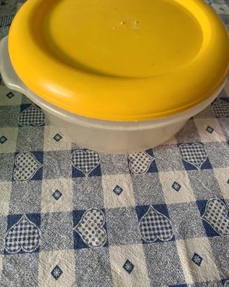 Ciotola porta pranzo con coperchio giallo ikea