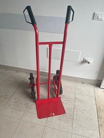 CARRELLO PORTACASSE A 3 RUOTE X SCALE KG.200
