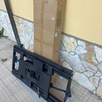 Sistema per tavolo allungabile rotante bizzotto