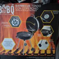 Barbecue tondo con coperchio