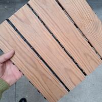 10 Piastrelle Pavimentazione Esterno Legno