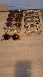 Occhiali da sole vintage e da vista brand famosi