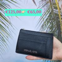 Portacarte michael kors black