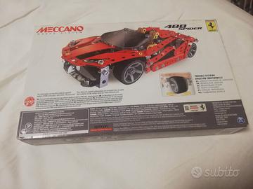 Scatola costruzioni Meccano Ferrari Spider 488