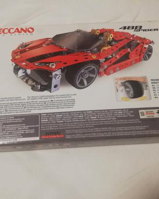 Scatola costruzioni Meccano Ferrari Spider 488