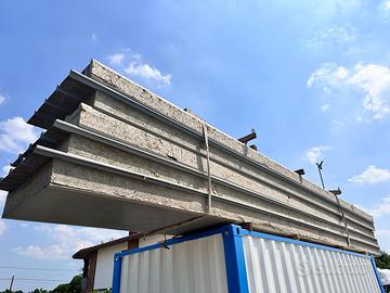 Pannelli sandwich in lamiera grecata