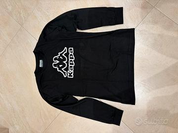 Maglia a maniche lunghe Kappa Nera
