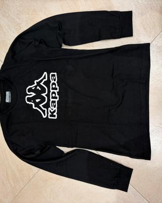 Maglia a maniche lunghe Kappa Nera