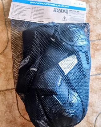 Set Protezioni Pattini/Skate Powerslide 3-Pack  S