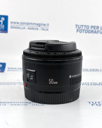 CANON EF 50 mm f 1.8 II + GARANZIA USATO