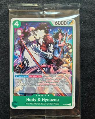 Hody & Hyouzou One Piece Promo sealed