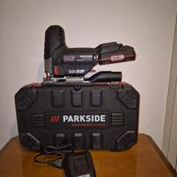 Seghetto A Pendolo Parkside 20 V con batteria 2 Ah