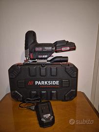 Seghetto A Pendolo Parkside 20 V con batteria 2 Ah