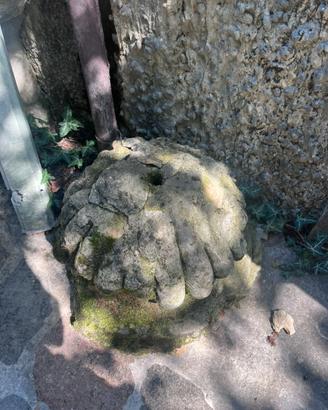 Base per ombrellone da giardino in Pietra scolpita