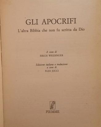 Gli Apocrifi