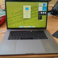 MacBook Pro 15" i9 32gb 512ssd 