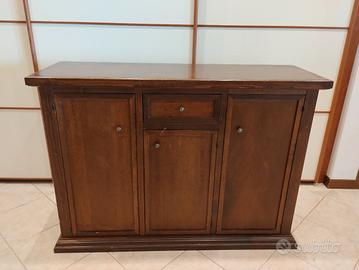 mobiletto legno massello 