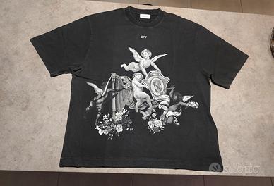 T shirt OFF WHITE iconica Putti Angel