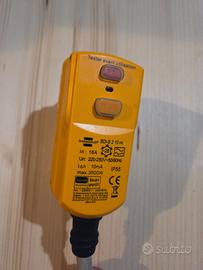 Spina shucko con differenziale 10ma 16a ip55