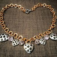 Collana Gioiello Regina di Cuori di Alice 👑♥️