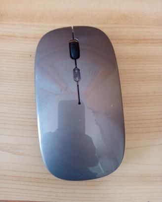 mouse wireless Bluetooth ultra slim 1600dpi grigio