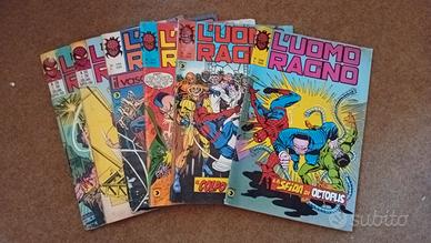 Lotto 6 Fumetti L'Uomo Ragno Corno Anni '70