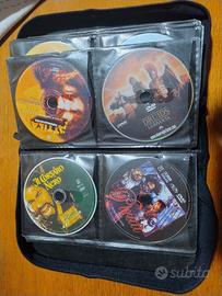 Stock 62 DVD genere western e medioevo + porta DVD
