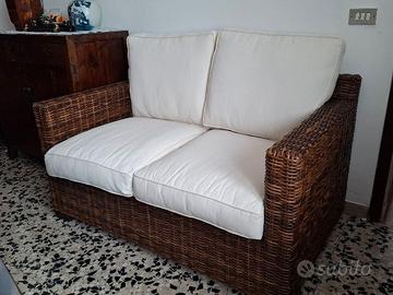 Divano  in Rattan