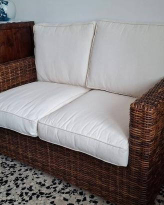 Divano  in Rattan
