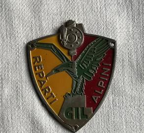 Raro Scudetto G.I.L. REPARTI ALPINI