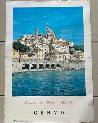 2 manifesti vintage Cervo e Ospedaletti