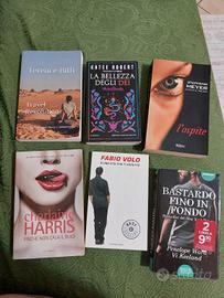 set 6 libri vario genere