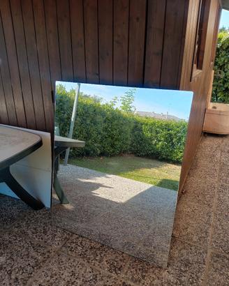 Specchio Rettangolare Con Vetro Da 6 m