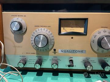 Qualitone apparecchio valvolare audiometrico