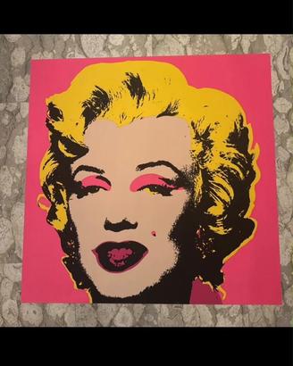 Silkscreen Andy Warhol "Marylin Sunday b. morning